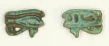 Eye of Horus (Wedjat) Amulet, Egypt, New Kingdom, Dynasty 18, reign of Amenhotep III... Creator: Unknown