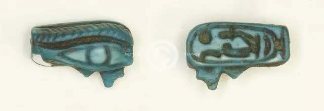 Eye of Horus (Wedjat) Amulet, Egypt, New Kingdom, Dynasty 18, reign of Amenhotep III... Creator: Unknown.