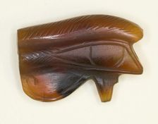 Eye of Horus (Wedjat) Amulet, Egypt, New Kingdom-Late Period (about 1550-664 BCE). Creator: Unknown