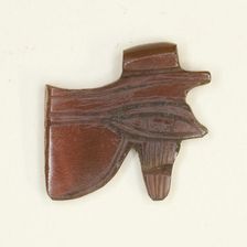 Eye of Horus (Wedjat) Amulet, Egypt, New Kingdom-Third Intermediate Period (about 1550-664 BCE). Creator: Unknown