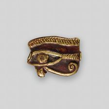 Eye of Horus (Wedjat) Amulet, Egypt, Ptolemaic Period (305-30 BCE). Creator: Unknown