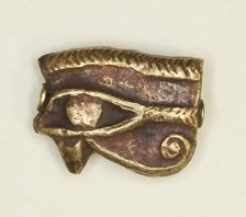 Eye of Horus (Wedjat) Amulet, Egypt, Ptolemaic Period (305-30 BCE). Creator: Unknown