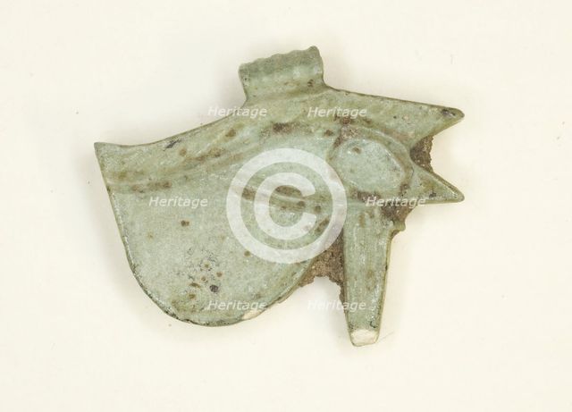 Eye of Horus (Wedjat) Amulet, Egypt, Third Intermediate Period, Dynasty 21-25 (about 1069-664 BCE). Creator: Unknown.