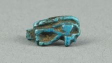 Eye of Horus (Wedjat) Finger Ring, Egypt, New Kingdom, Dynasty 18 (about 1350 BCE). Creator: Unknown