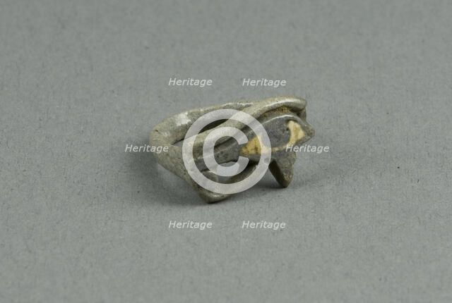 Eye of Horus (Wedjat) Finger Ring, Egypt, New Kingdom, Dynasty 18 (about 1350 BCE). Creator: Unknown.