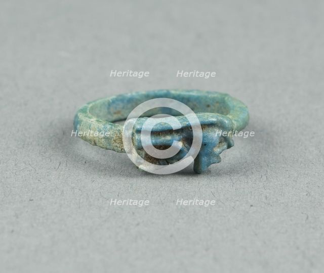 Eye of Horus (Wedjat) Finger Ring, Egypt, New Kingdom, late Dynasty 18 (about 1325 BCE). Creator: Unknown.