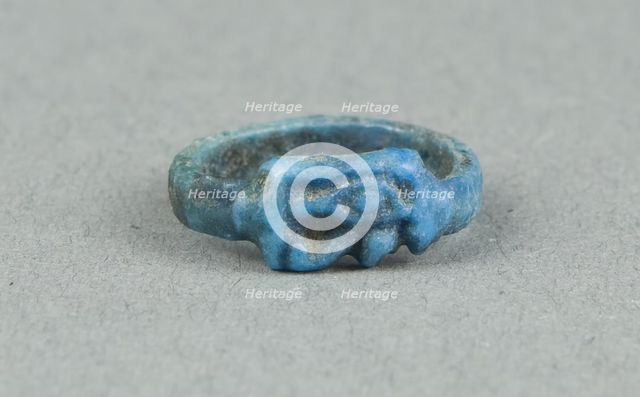 Eye of Horus (Wedjat) Finger Ring, Egypt, New Kingdom, late Dynasty 18 (about 1325 BCE). Creator: Unknown.