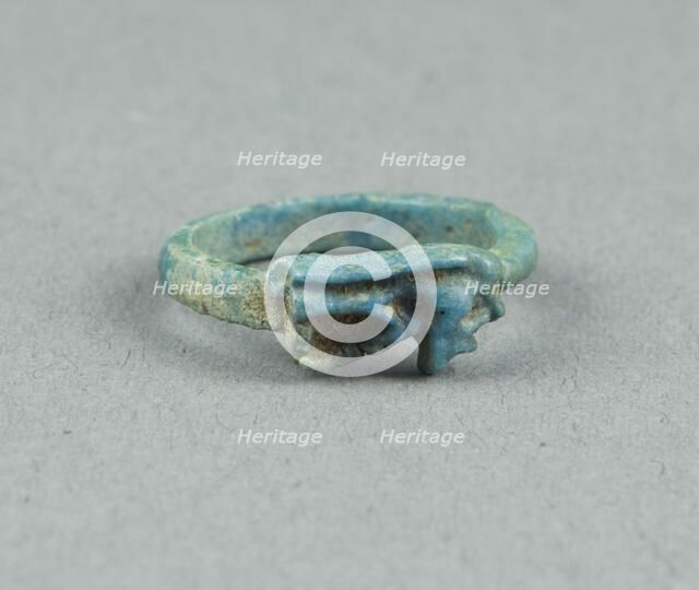 Eye of Horus (Wedjat) Finger Ring, Egypt, New Kingdom, late Dynasty 18 (about 1325 BCE). Creator: Unknown.