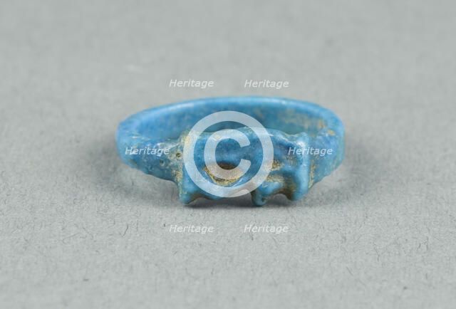 Eye of Horus (Wedjat) Finger Ring, Egypt, New Kingdom, late Dynasty 18 (about 1325 BCE). Creator: Unknown.