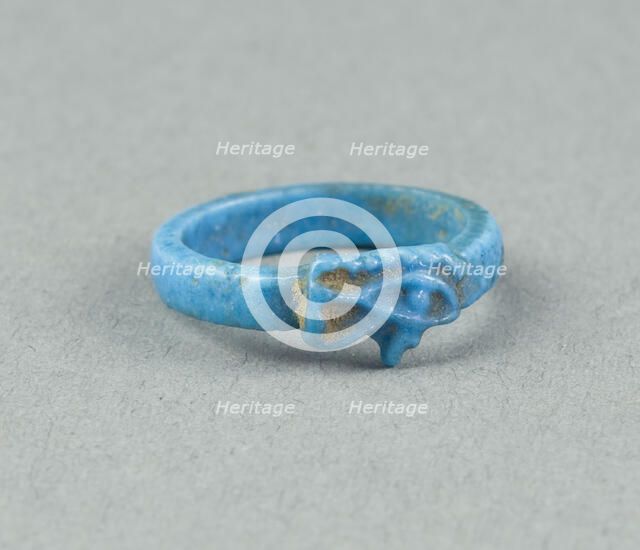 Eye of Horus (Wedjat) Finger Ring, Egypt, New Kingdom, late Dynasty 18 (about 1325 BCE). Creator: Unknown.