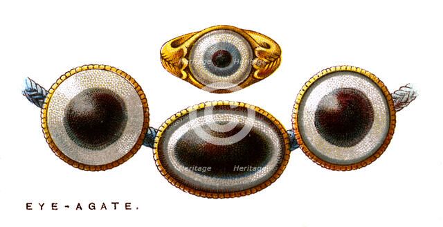 Eye-Agate, 1923. Artist: Unknown