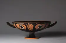 Eye Cup, c. 520 BC. Creator: Psiax (Greek), attributed to