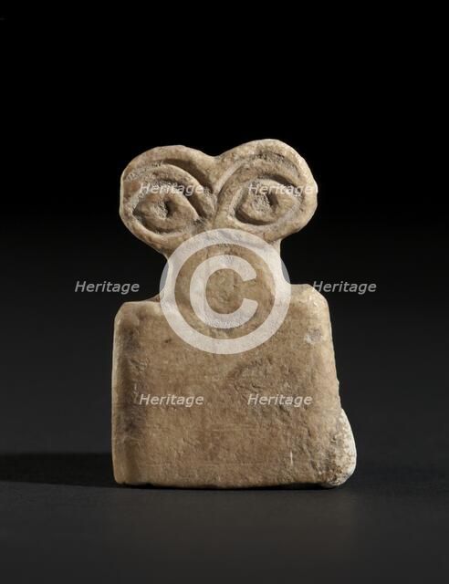 Eye idol, c3500BC. Artist: Unknown.