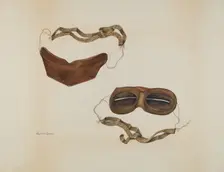 Eye Shades, c. 1937. Creator: H. Langden Brown