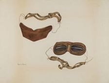 Eye Shades, c. 1937. Creator: H. Langden Brown