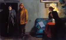 Eye-Witnesses, 1895. Creator: Christian Krohg