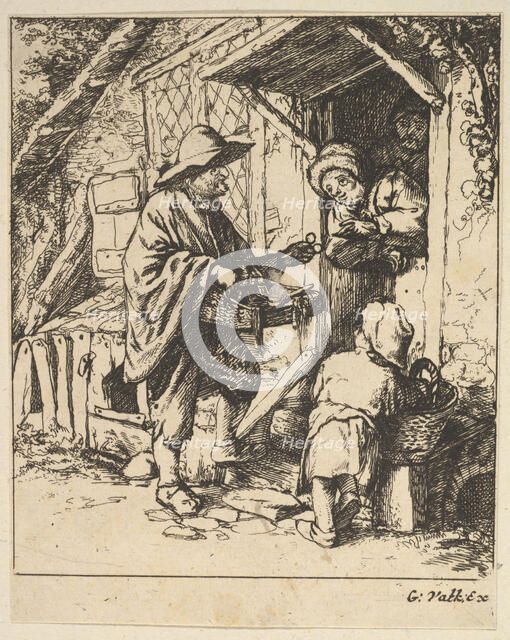 Eyeglass Merchant, 1610-85. Creator: Unknown.