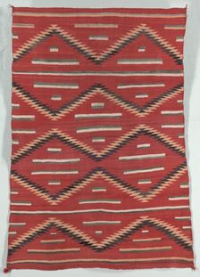 Eyedazzler Style Rug, c. 1890-1900. Creator: Unknown