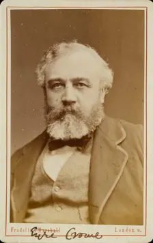 Eyre Crowe, A.R.A.; Eyre Crowe, c1878. Creator: Albert Eugene Fradelle