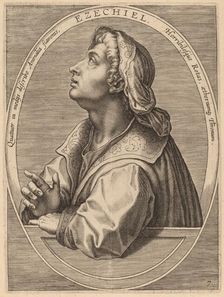 Ezechial, published 1613. Creator: Theodoor Galle