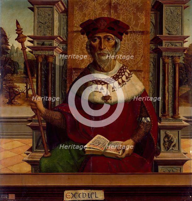 Ezekiel, c1525. Creator: Master of Becerril.
