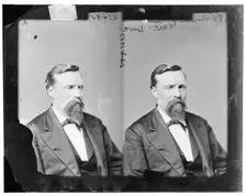 Ezekiel Silas Sampson of Iowa, 1865-1880. Creator: Unknown