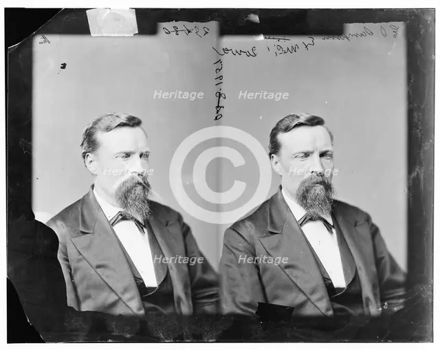 Ezekiel Silas Sampson of Iowa, 1865-1880. Creator: Unknown.