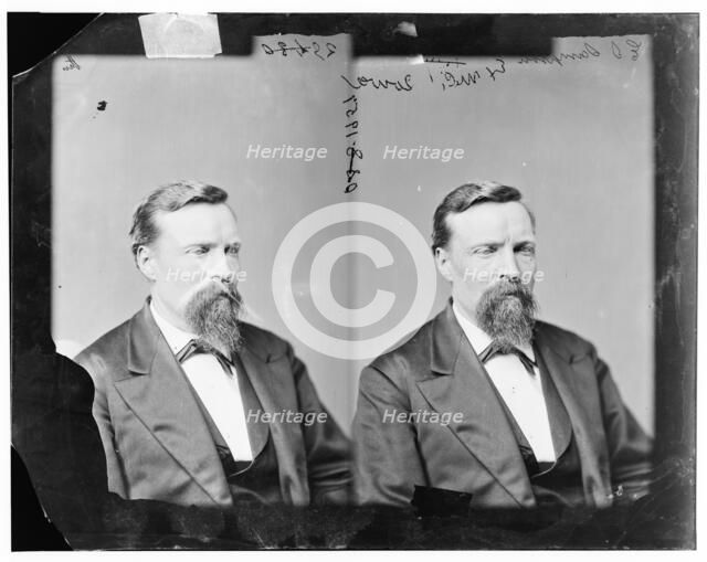 Ezekiel Silas Sampson of Iowa, 1865-1880. Creator: Unknown.