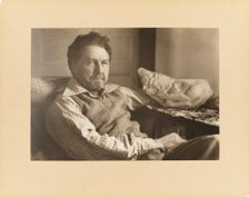 Ezra Pound, 1939. Creator: Genthe, Arnold (1869-1942)