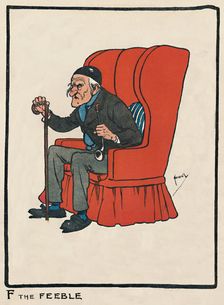 F the Feeble 1903. Artist: John Hassall