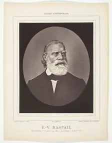 F.V. Raspail, c. 1876. Creator: Etienne Neurdein