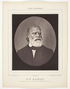 F.V. Raspail, c. 1876. Creator: Etienne Neurdein