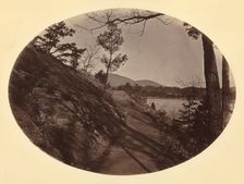 F.W. 4 (Old Chain Battery Walk), West Point, New York, c.1867-1868. Creator: George K Warren
