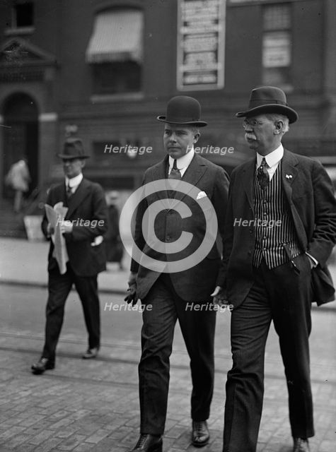 F.A. Scott of Cleveland, 2nd from Right, 1917. Creator: Harris & Ewing.