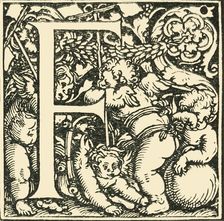 F - An Alphabet by Hans Weiditz c1520-1521, (1908). Creator: Hans Weiditz