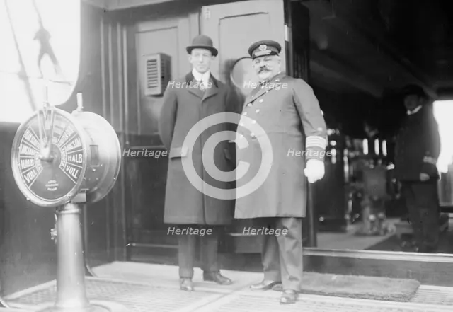 F.B. Sayre - Capt. Ludwig Franck, 1913. Creator: Bain News Service.