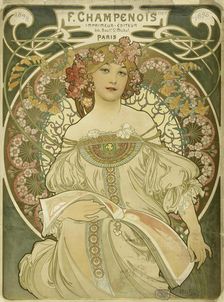 F. Champenois Imprimeur-Editeur, 1897. Creator: Mucha, Alfons Marie (1860-1939)