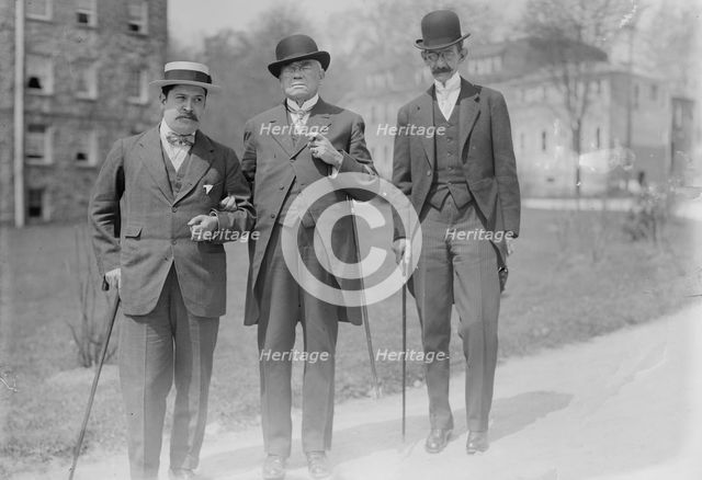 F. de la Regata -- Rodriguez -- Rabasa, 1914. Creator: Bain News Service.