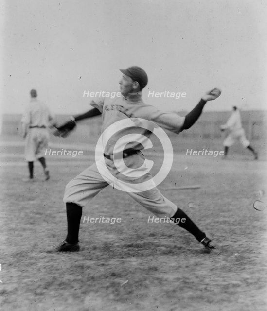 F.E. "Fin" Wilson, Cleveland AL (baseball), 1912. Creator: Bain News Service.