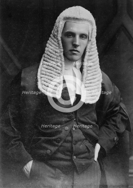 F.E. Smith, Solicitor General, between c1910 and c1915. Creator: Bain News Service.
