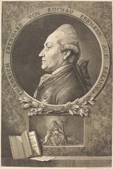 F.E. von Rochow, 1777. Creator: Daniel Nikolaus Chodowiecki