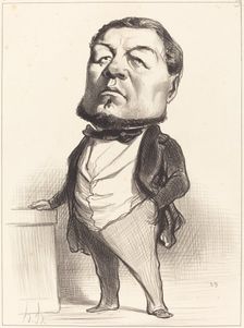 F.J. Ducoux, 1849. Creator: Honore Daumier