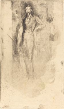 F. R. Leyland, c. 1870/1873. Creator: James Abbott McNeill Whistler