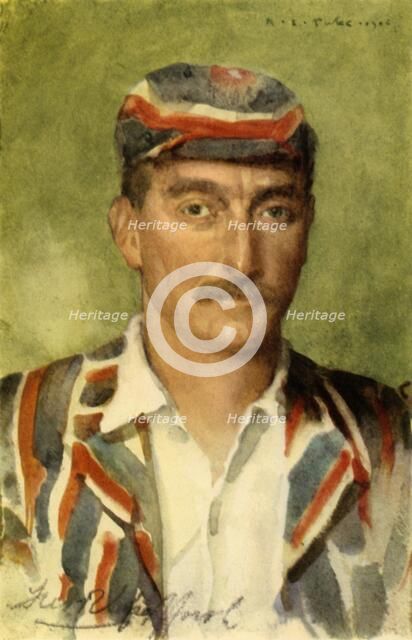 'F. R. Spofforth', 1906, (1947). Creator: Henry Scott Tuke.