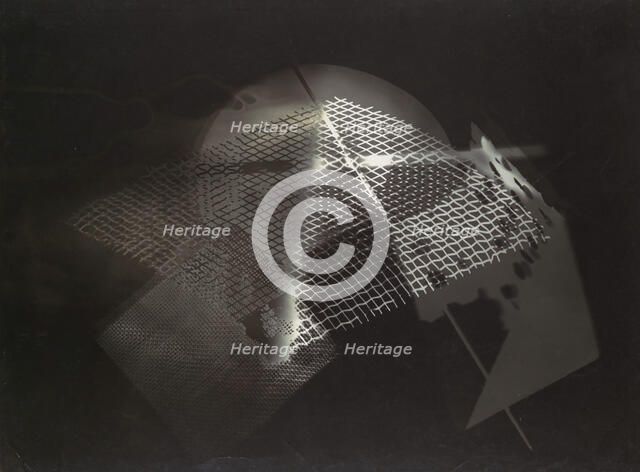 Fotogramm, 1922. Creator: Moholy-Nagy, Laszlo (1895-1946).