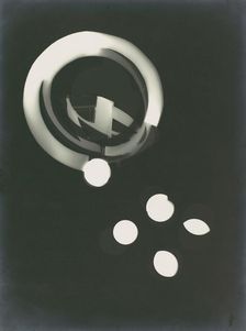 Fotogramm, 1925. Creator: Moholy-Nagy, Laszlo (1895-1946)