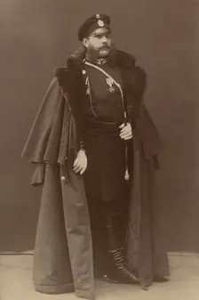 Fotoportret polit?s?mei?stera Mcheslava Ippolitovicha Sokolovskogo, 1890. Creator: Unknown