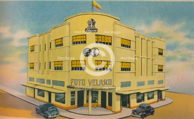 'Foto Volasco Building, Barranquilla', c1940s. Artist: Unknown.