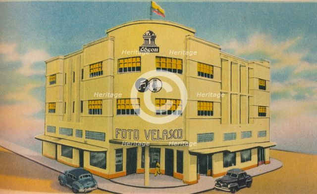 'Foto Volasco Building, Barranquilla', c1940s. Artist: Unknown.