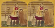 Found a Prize., about 1870. Creator: F. G. Weller